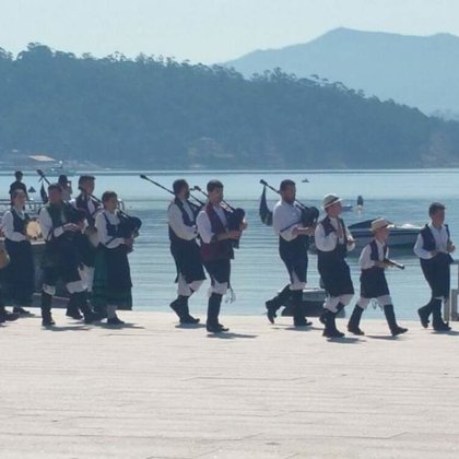 Alborada en Combarro