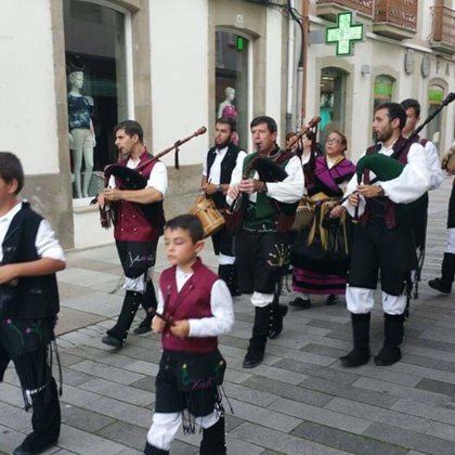 Pasarrúas en Vilagarcía