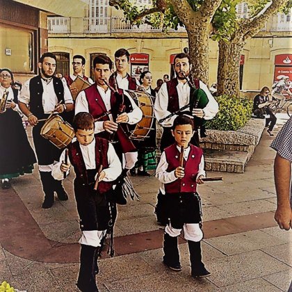 Pasarrúas en Vilagarcía